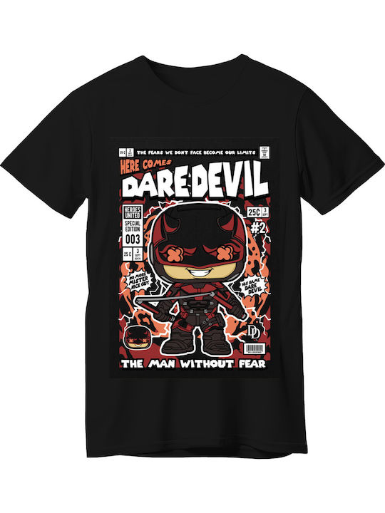 T-shirt Daredevil Pop Culture Black