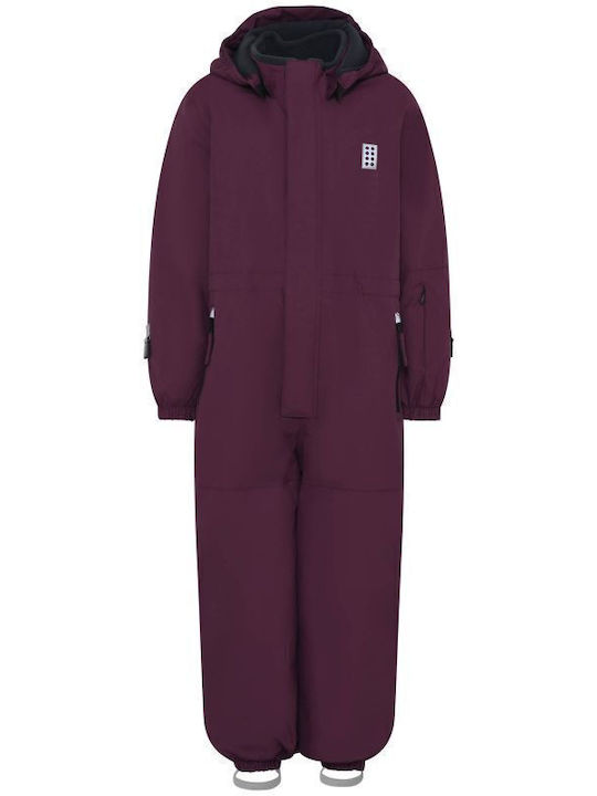 Lego Wear 22857-389 Salopetă de schi și snowboard pentru copii Ski & Snowboard Violet