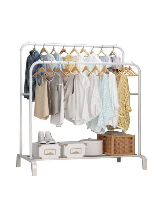 Metal Shoe Rack Shelf White Tt-046096