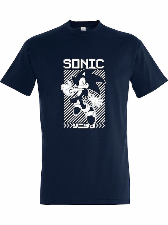 Детска унисекс тениска "Sonic Hedgehog Japan Po...