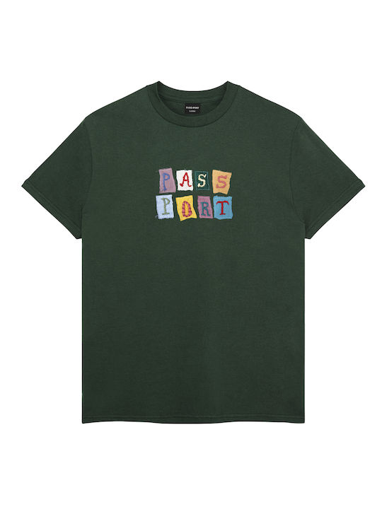 Pass~Port T-shirt Forest Green