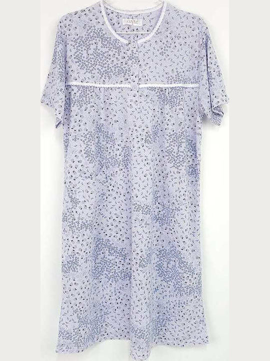 Cool Summer Women's Nightdress Purple