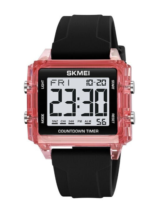 Skmei Ψηφιακό Ανδρικό Ρολόι 41mm Μπαταρίας με Μ...