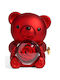 Rose Bear Jewelry Box Forever Rose Bear Valentine's Day Gift 85179 Red