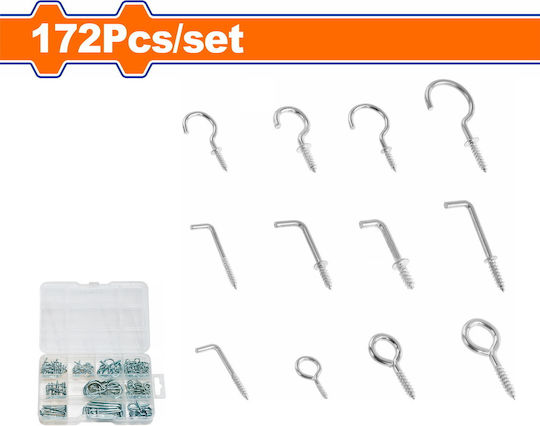 Wadfow Hook Galvanized 172pcs