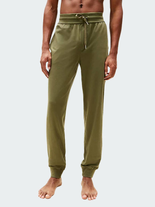 Pantaloni de trening cu Elastic Khaki
