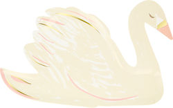 Swan Partygeschirr Platte Für Party 8 Stück Swan Partygeschirr Platte Für Party 8 Stück