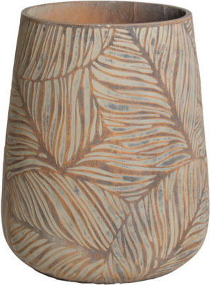 Harmony Pot Concrete Taupe 27x27x40cm.