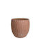 Harmony Γλάστρα Τσιμεντένια Taupe 42x42x42εκ.