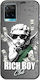Rich Boy Club Vivo Y21s Negru TPU Silicon Negru