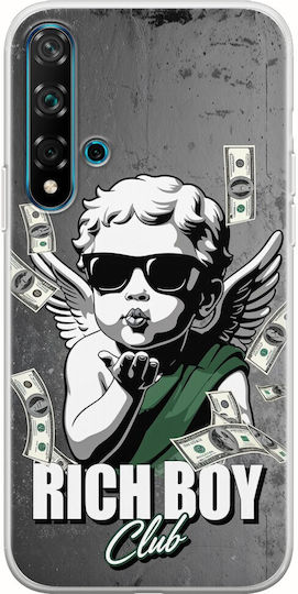 Rich Boy Club Huawei Nova 5t Flexible TPU Transparent Silicone