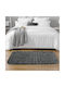 Lino Home Teppich Rechteckig Synthetisch,Polyester/Cotton/Leather Grey