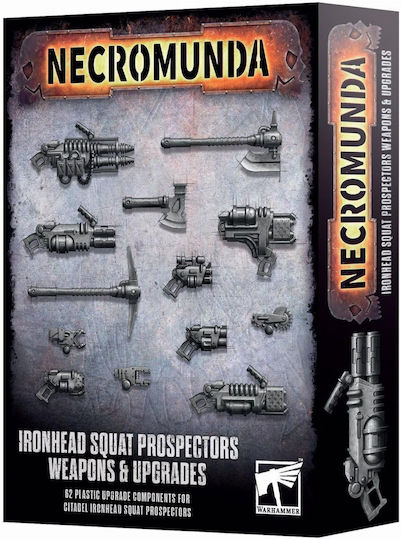 Necromunda Ironhead Squat Prospectors Arme și Îmbunătățiri