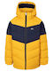 Kinder Freizeitjacke mit Kapuze Gelb