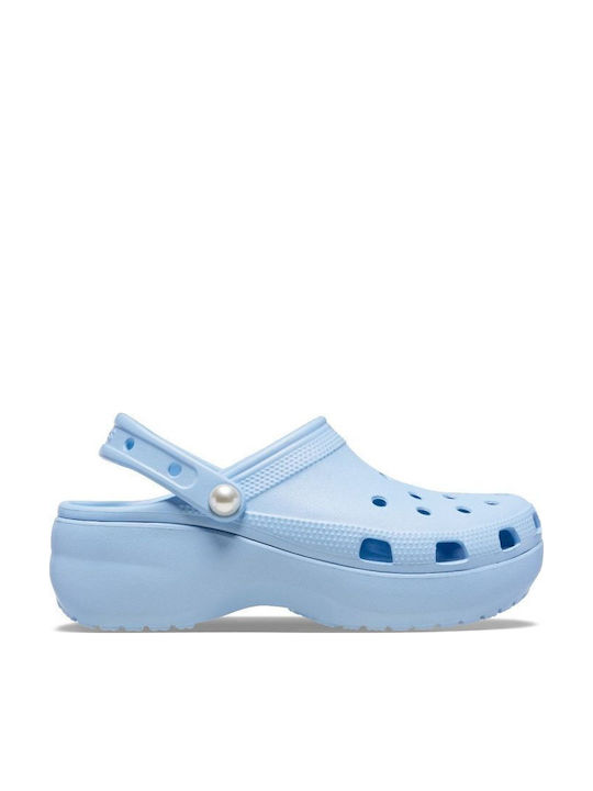 Crocs Classic Pearl Γυναικεία Σαμπό Μπλε