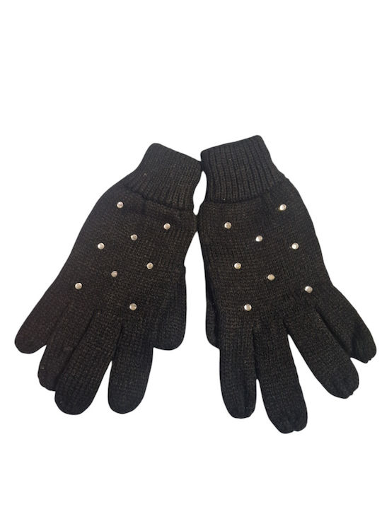 Women's Knitted Gloves Black