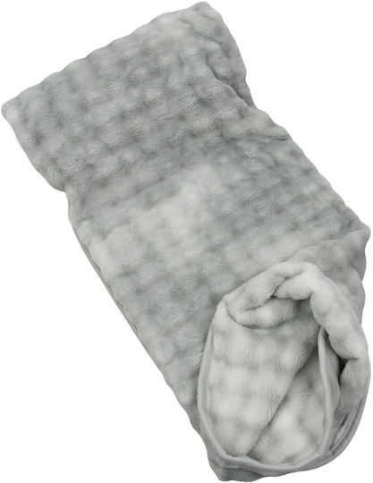 Kamtex Baby Blanket Nursery Swaddling Blankets Velvet Gray 100x120cm