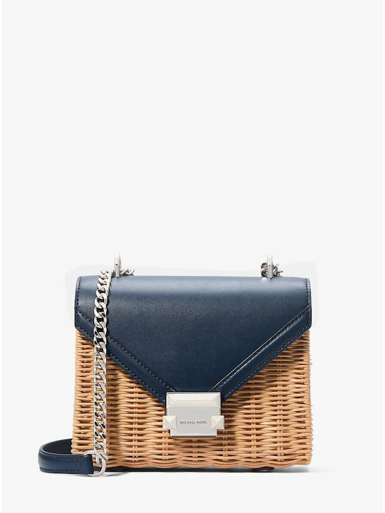 Michael Kors Whitney Παιδική Τσάντα Ώμου Μπλε 21x18x7εκ.