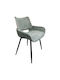 Fl6286 Dining Room Fabric Chair Pink 58x54x81cm