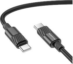 Borofone USB 2.0 USB-C male - USB-C 60W 1m