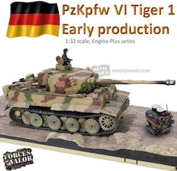Готов модел на военно превозно средство мащаб 1/32 Forces Valor 912043c Германски Sd.kfz.181 Pzkpfw Vi Tiger 1 Източен фронт