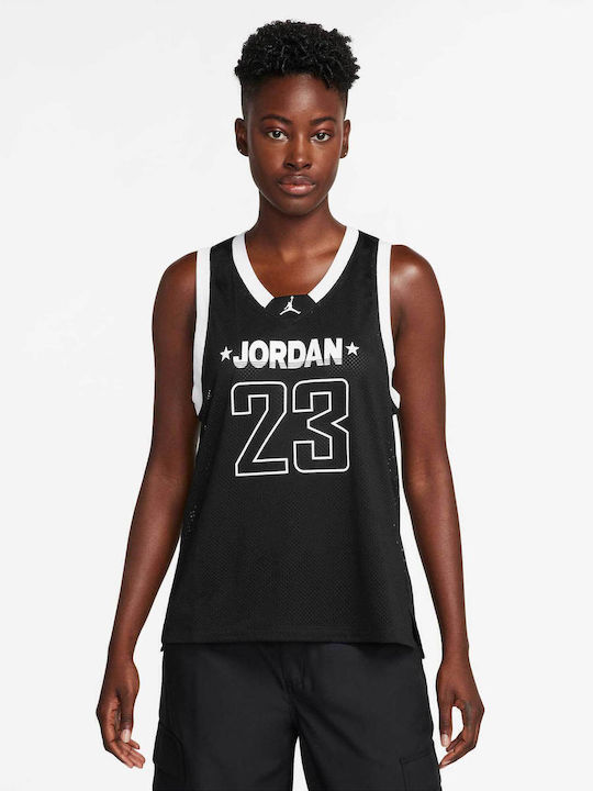 Jordan Γυναικεία Μπλούζα Αμάνικη Black