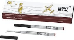 Montblanc 2 Ballpoint Refills M Petit Prince Καφε