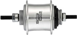 Κεντρο Sturmey-archer S-rf3 3 Εσωτερικων Ταχυτητων 36 Τρυπες Freewheel Ασημι