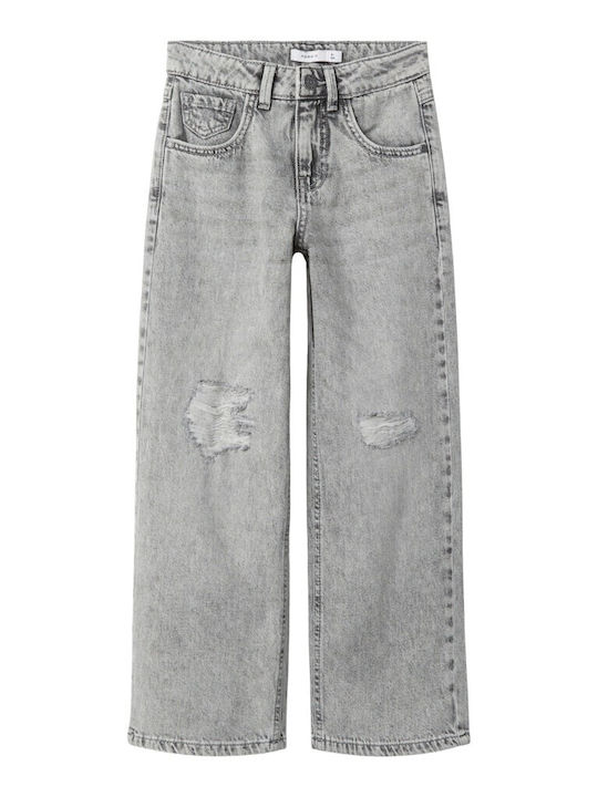 Name It Kinder-Jeanshosen Light Grau Denim