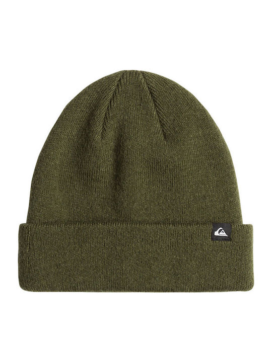 Routine Beanie Ανδρικός Σκούφος Πλεκτός σε Πράσινο χρώμα