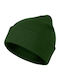 Beanie Unisex Beanie Knitted in Green color