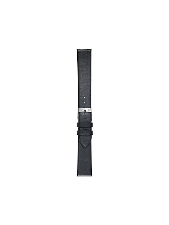 Morellato Micra-evoque Leather Strap Black 20mm
