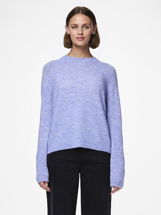 Pieces Women's Sweater Blue Light