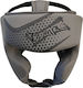 Olympus Sport Adult Open Face Boxing Headgear Gray