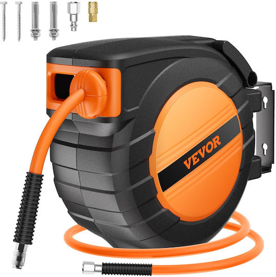 Vevor Πτυσσόμενος Εύκαμπτος Σωλήνας Αέρα 3/8 In X 50 Ft Hybrid Enclosed Air Hose 300 Psi