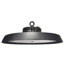 Eurolamp Фенер Камбана Неутрално бяло с вградена LED Черен Ø32.5см