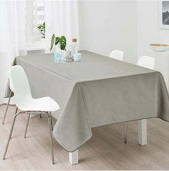 Față de masă gri rezistentă la pete 100% poliester 150x220cm Față de masă gri rezistentă la pete 100% poliester 150x220cm