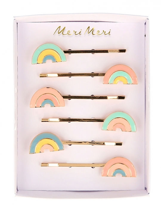 Hair Slides Rainbow