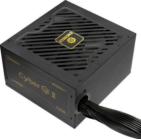 Enermax CyberG II 750W Black Computer Power Supply Full Wired 80 Plus Gold