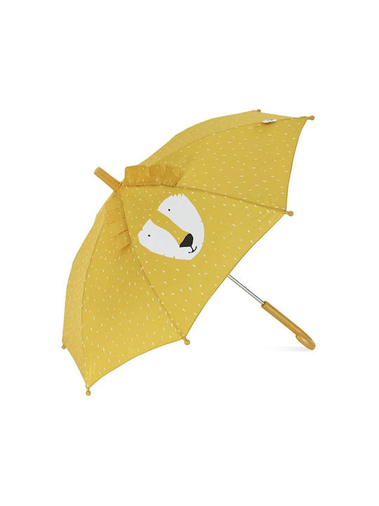 Trixie Kids Curved Handle Umbrella Yellow