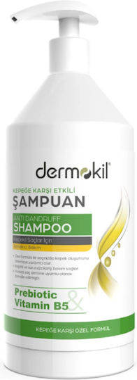 Dermokil Prebiotic & Vitamin B5 Shampoos Against Dandruff & Dry Scalp 1000ml