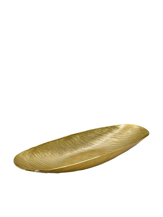 Metal Decorative Platter Fylliana Fl7803 Gold C...