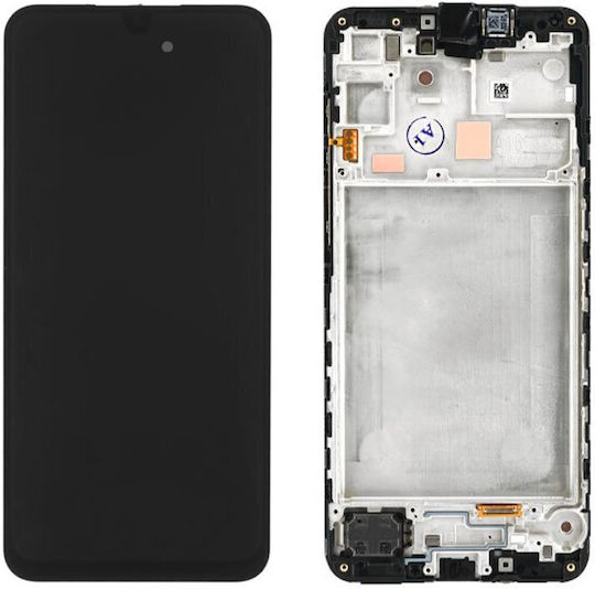 Ecran Original Cu Mecanism Tactil Cu Ramă Samsung Galaxy A16 5G Negru Sm-a166