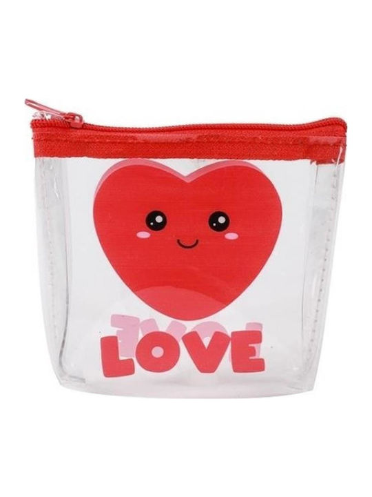 Portofel I-total cu fermoar din PVC Love XL1657E I-total