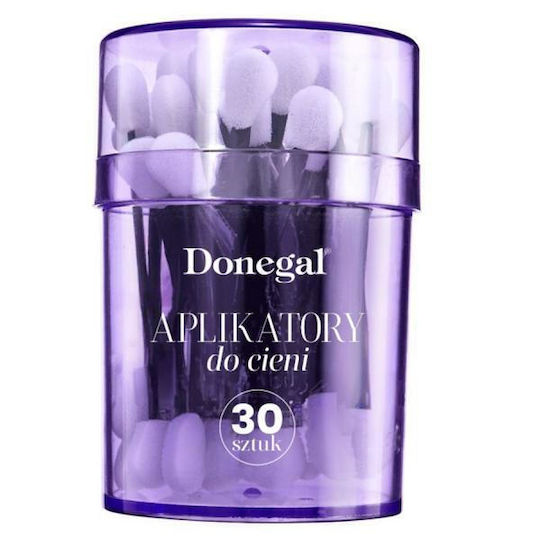Donegal Επαγγελματικό Σετ με Πινέλα Μακιγιάζ για Σκιά Ματιών 4105 30τμχ