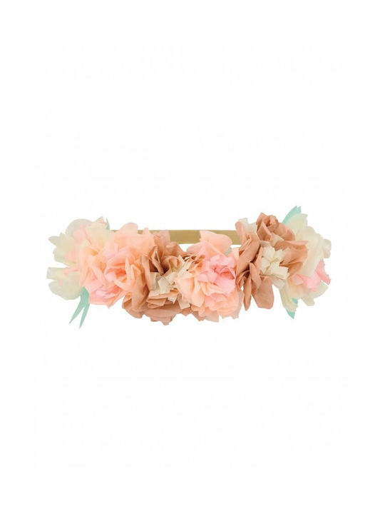 Pink Blossom Headbands 6pcs