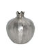 Metall Dekorative Fylliana Granatapfel Nickel Farbe 9x10cm