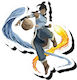 Legend Korra Bending Funky Chunky Magnet