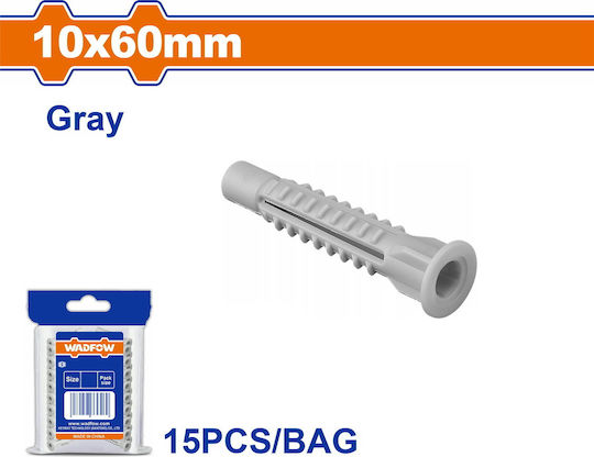 Пластмасов дюбел Wadfow Pe Universal 10x60mm 15бр Wxtd931