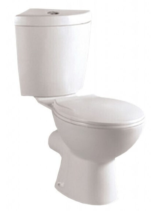 Inter Ceramic Λεκάνη Δαπέδου με Καζανάκι Inter Ceramic Λεκάνη Δαπέδου με Καζανάκι